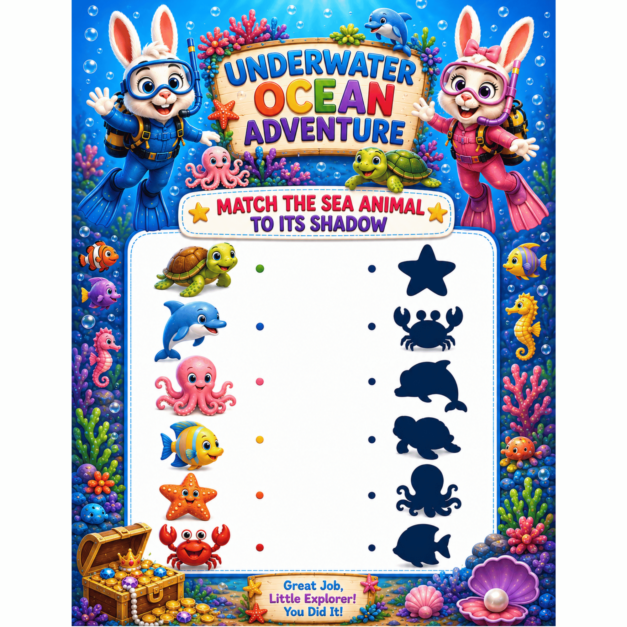 Activity Sheet Nursery - Alex & Alice