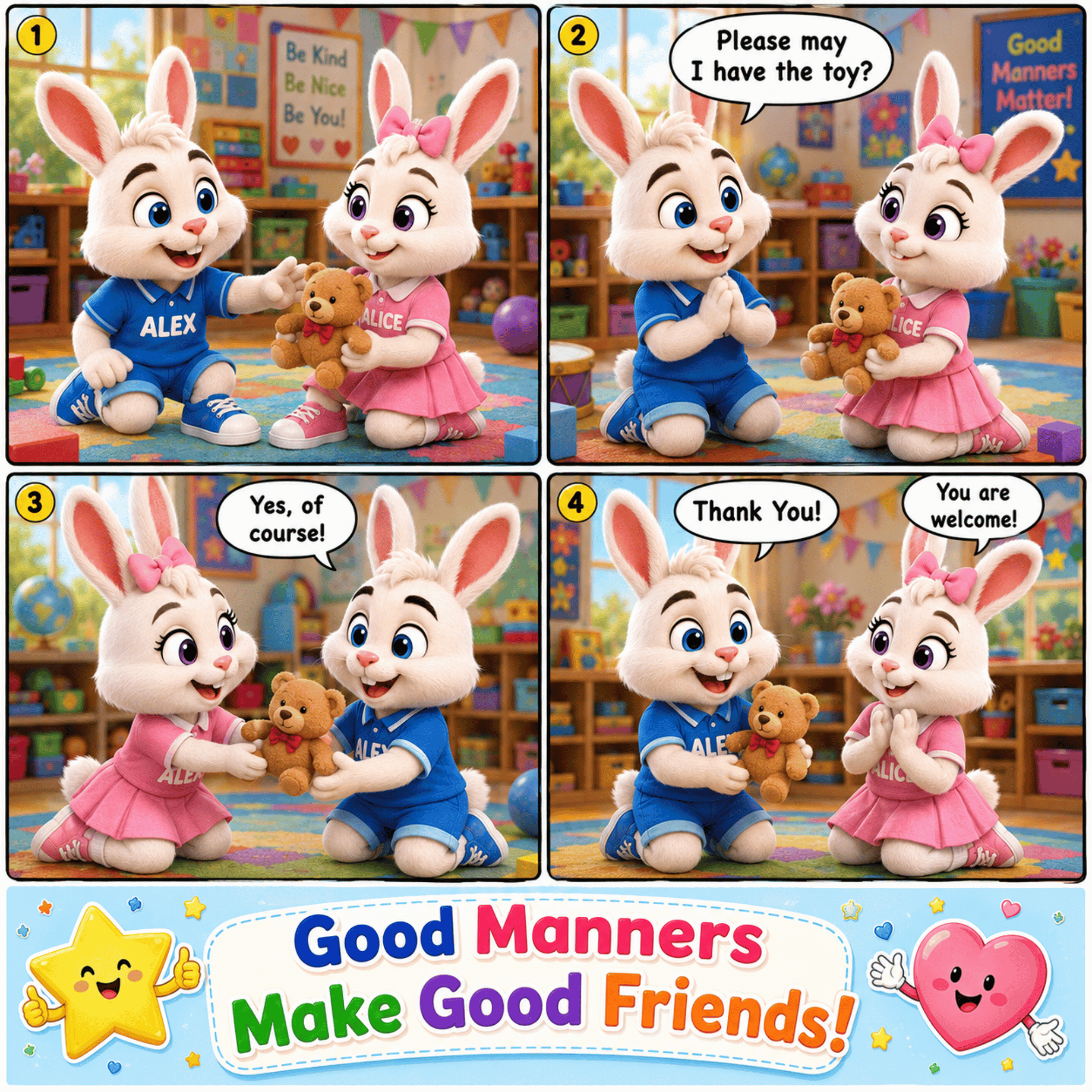 Healthy Food Comics – Alex & Alice